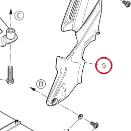 Cache câblage 48217851A — réf. 48217851A | Ducati Store