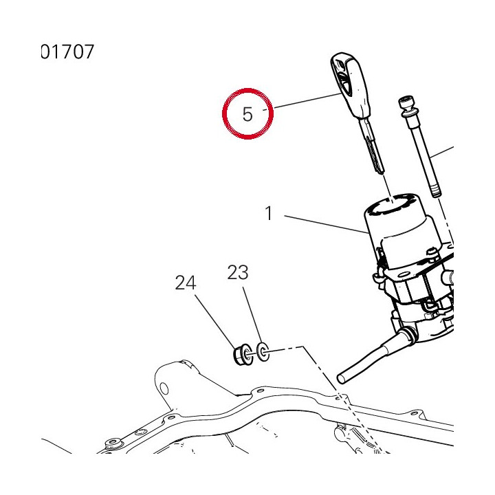 Clé avec transpondeur — réf. 59810331A | Ducati Store