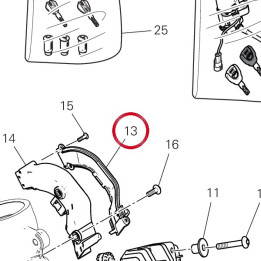 Canalina (coperchio) — réf. 75812501A | Ducati Store