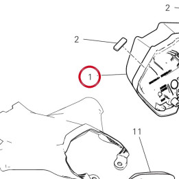 Feu arrière 52510801B — réf. 52510801B | Ducati Store