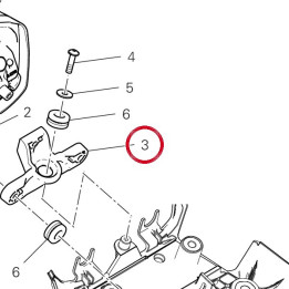 Support feu arrière — réf. 8291S211A | Ducati Store