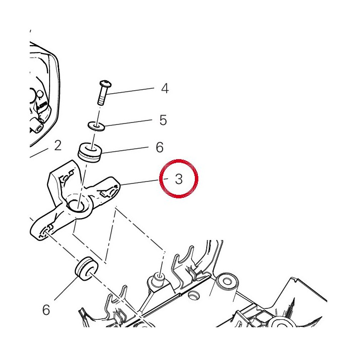 Support feu arrière — réf. 8291S211A | Ducati Store