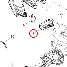 Feu eclarage plaque — réf. 52510432B | Ducati Store