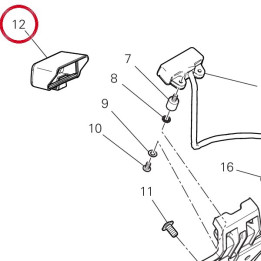 Couvercle 72310071A — réf. 72310071A | Ducati Store