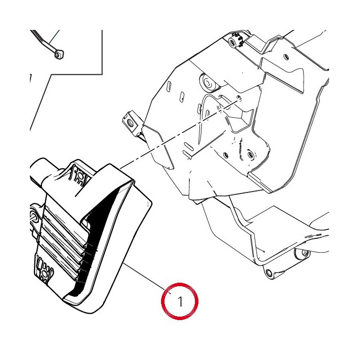 Clignotant avant droit — réf. 53010641C | Ducati Store