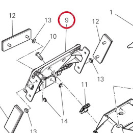 Porte-Plaque police — réf. 56110271A | Ducati Store
