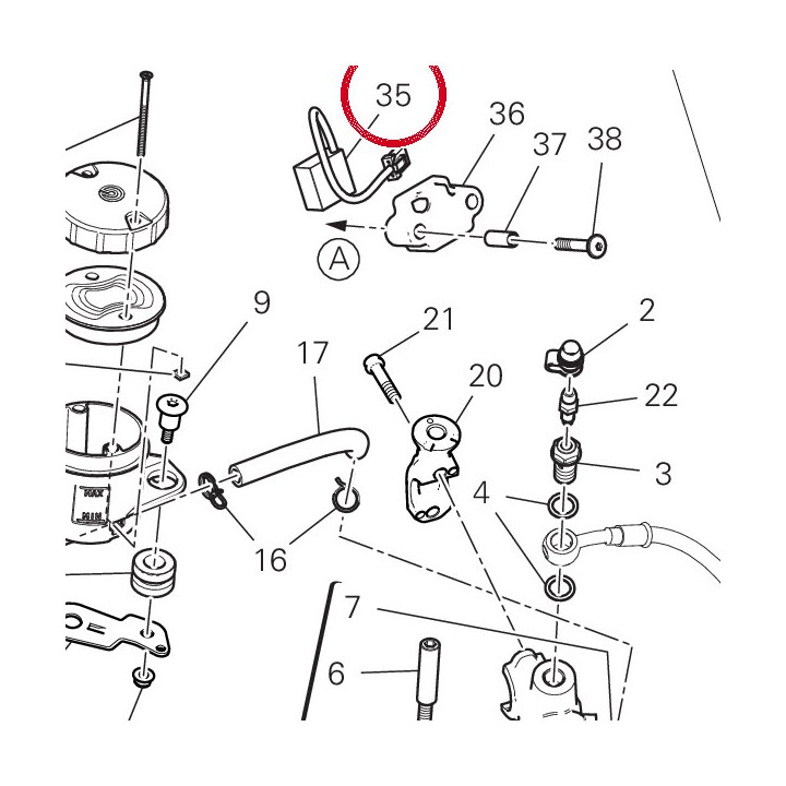 Accéléromètre 5521B631A — réf. 5521B631A | Ducati Store