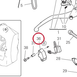 Support 8291A891A — réf. 8291A891A | Ducati Store