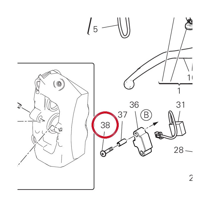 Vis 77240343C — réf. 77240343C | Ducati Store