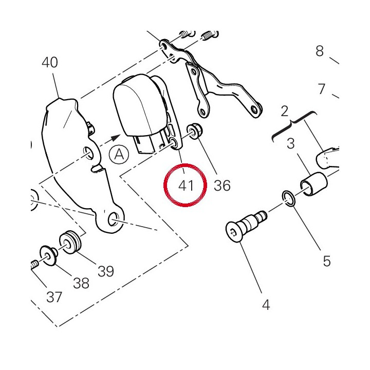 Capteur fourche 55244861A — réf. 55244861A | Ducati Store