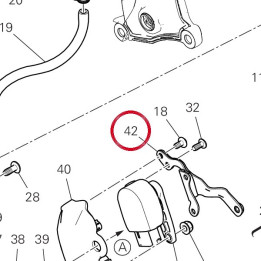 Equerre capteur 8301Q031AA — réf. 8301Q031AA | Ducati Store