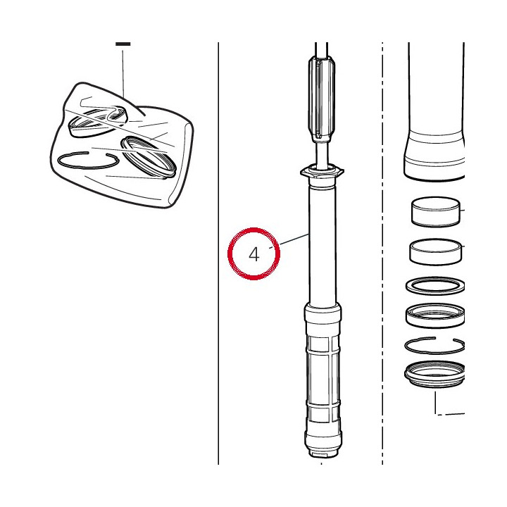 Cartuoche amortissement — réf. 34923861A | Ducati Store