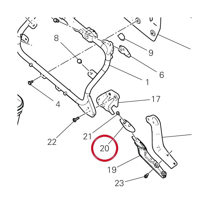 Protection 76414562A — réf. 76414562A | Ducati Store