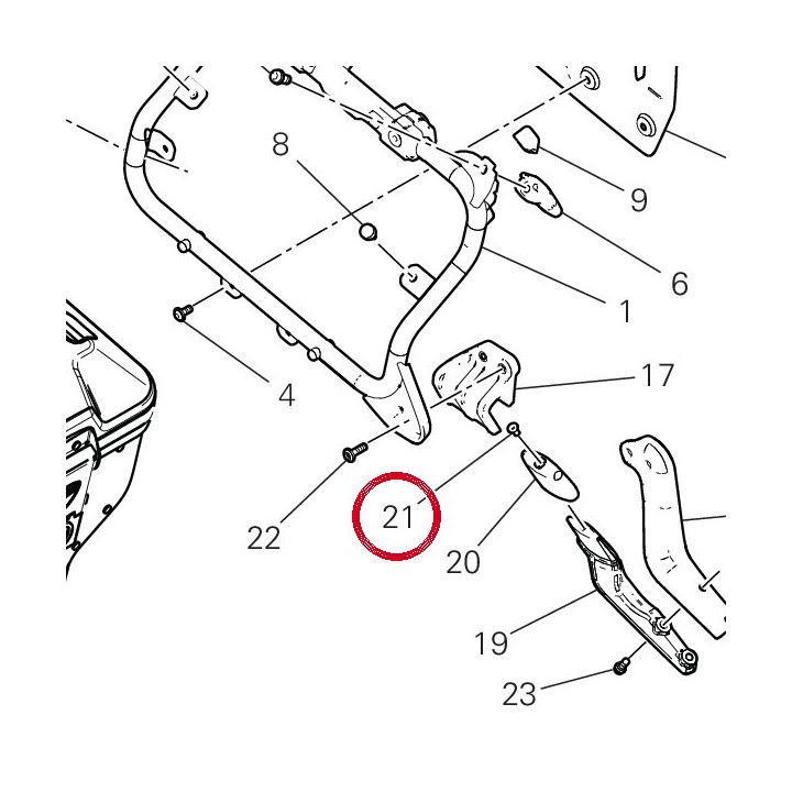 Vis tspei M5X12 77750343B — réf. 77750343B | Ducati Store