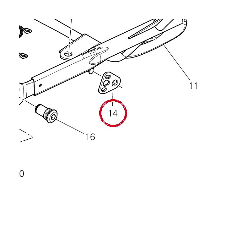 Plaquette 8271P961A — réf. 8271P961A | Ducati Store