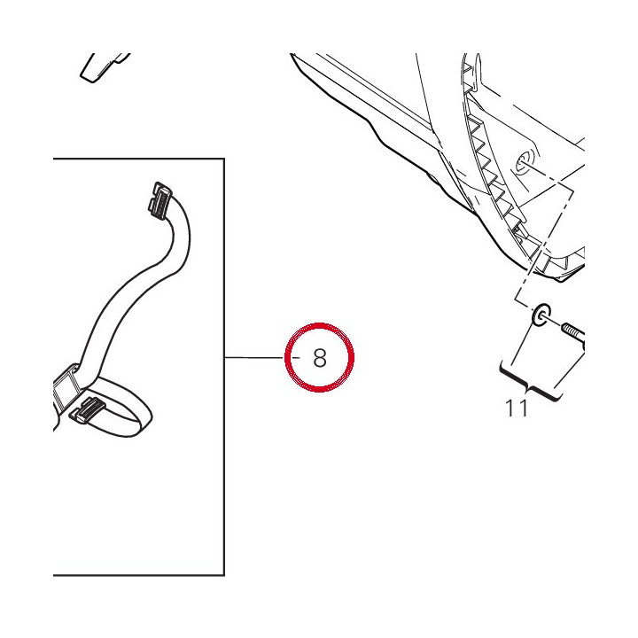 Jeu ceintures 69916771A — réf. 69916771A | Ducati Store