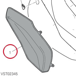 Calotte droit rouge — réf. 69812541AA | Ducati Store