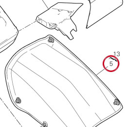 Pare-Chaleur 4601I511A — réf. 4601I511A | Ducati Store