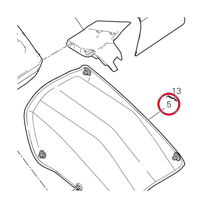 Pare-Chaleur 4601I511A — réf. 4601I511A | Ducati Store