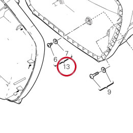 Pare-Chaleur (ensemble) — réf. 69916691A | Ducati Store