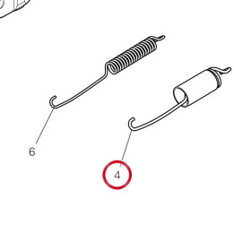 Ressort complet 7992B711AA — réf. 7992B711AA | Ducati Store