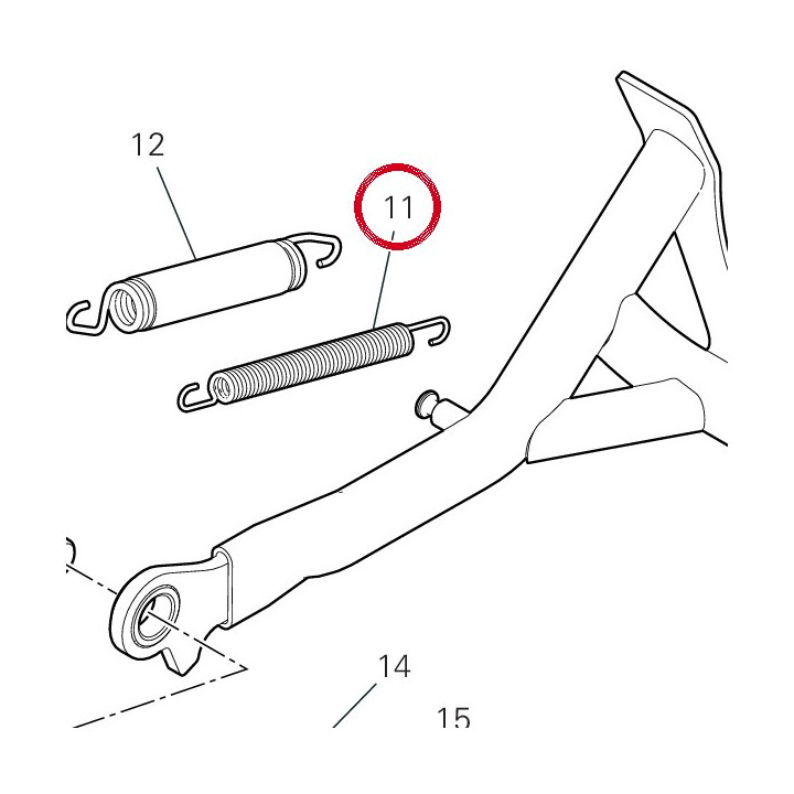 Ressort interne 7991B581AA — réf. 7991B581AA | Ducati Store