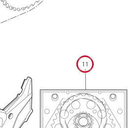 Kit transmission secondaire — réf. 67621242A | Ducati Store