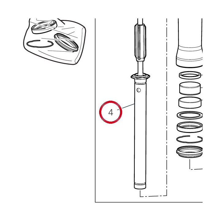 Cartuoche amortissement — réf. 34922981A | Ducati Store
