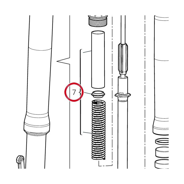 Kit ressort fourche — réf. 34923011A | Ducati Store