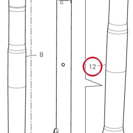 Fourche complète gauche — réf. 34521541A | Ducati Store