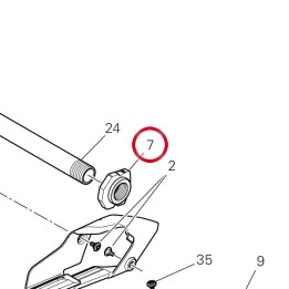 Patin de glissement fisso — réf. 37310871BA | Ducati Store