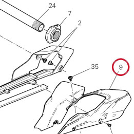 Protection devant 44610643A — réf. 44610643A | Ducati Store