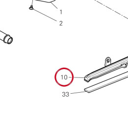 Patin chaîne supérieure — réf. 44712611A | Ducati Store