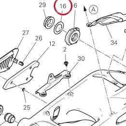 Rondelle butee 71313882A — réf. 71313882A | Ducati Store