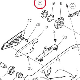Ecrou 75011891AA — réf. 75011891AA | Ducati Store