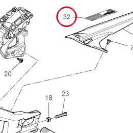 Decalcomanie réglage chaîne — réf. 43314951A | Ducati Store