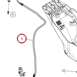 Durite maître cylindre — réf. 61911731A | Ducati Store