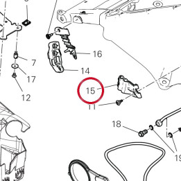 Support tuyau frein — réf. 8301H872B | Ducati Store