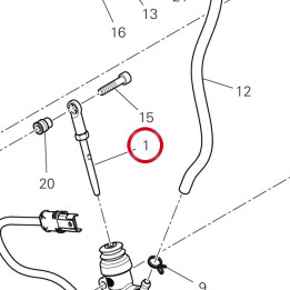 Tige maître cylindre — réf. 11723883AA | Ducati Store