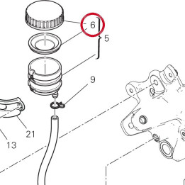 Bouchon 89340111A — réf. 89340111A | Ducati Store