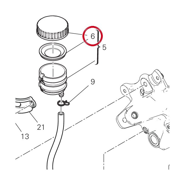Bouchon 89340111A — réf. 89340111A | Ducati Store