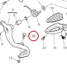 Vis special 7791C511AA — réf. 7791C511AA | Ducati Store
