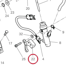 Equerre 8301H752AA — réf. 8301H752AA | Ducati Store