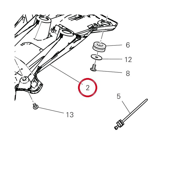 Support de plaque — réf. 56116491A | Ducati Store