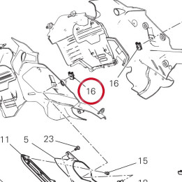 Fixation rapide 85040631A — réf. 85040631A | Ducati Store
