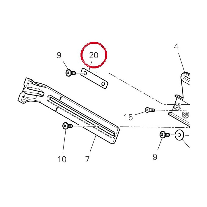 Tole 8271H571AA — réf. 8271H571AA | Ducati Store