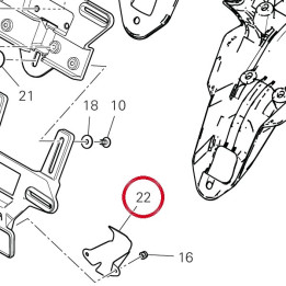 Patin 8271H551AA — réf. 8271H551AA | Ducati Store