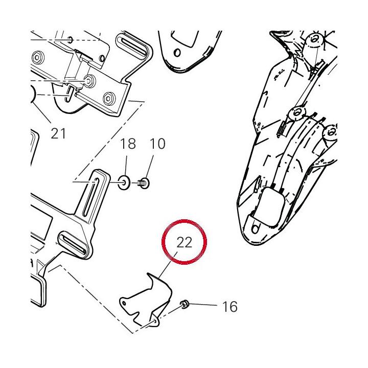 Patin 8271H551AA — réf. 8271H551AA | Ducati Store