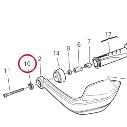 Entretoise 7131B281AA — réf. 7131B281AA | Ducati Store