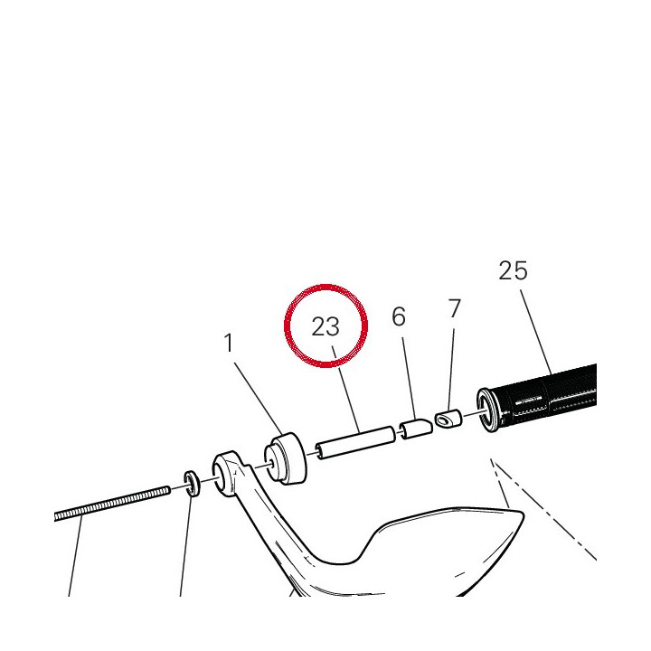 Entretoise 7131E251AA — réf. 7131E251AA | Ducati Store